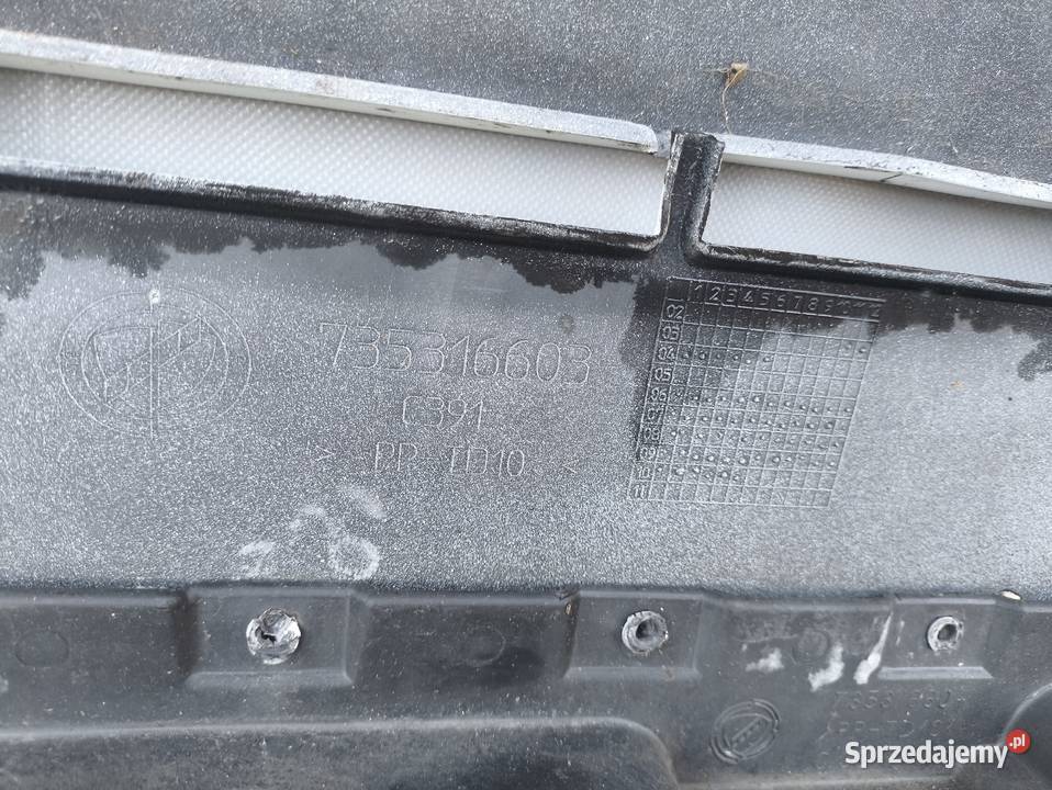 FIAT PANDA 2 II ZDERZAK PRZEDNI PRZÓD 735316603 Radom