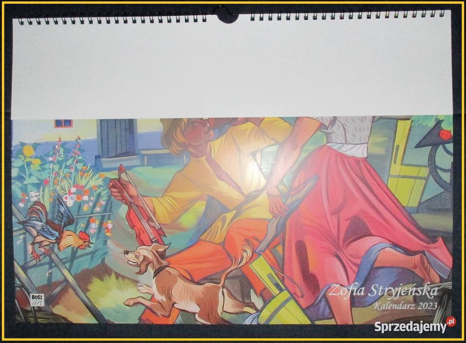 Kalendarz 2023 Zofia Stryjeńska Stryjeńska łódzkie Łódź