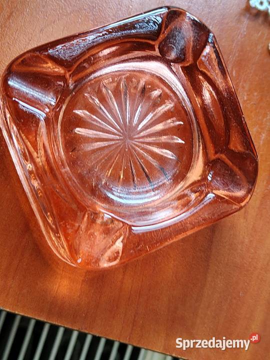 Popielniczka szkło PRL Legnica sprzedam