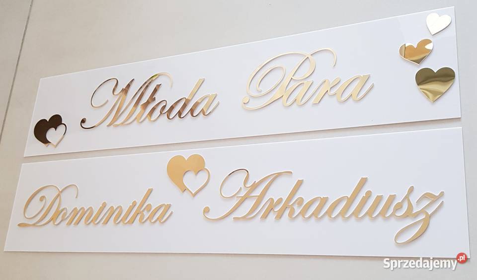 Rejestracja ślubna personalizowana