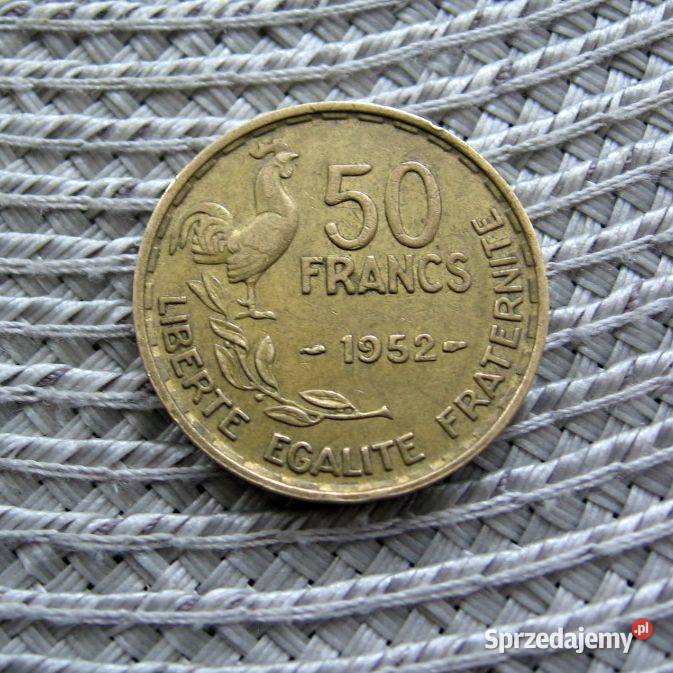 Francja 50 Franków 1952r Kalisz