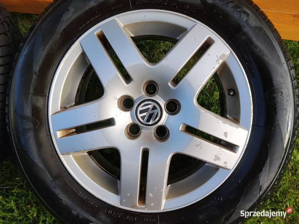 Felgi z oponami VW 5x100 15 Średnica 15" Łuków