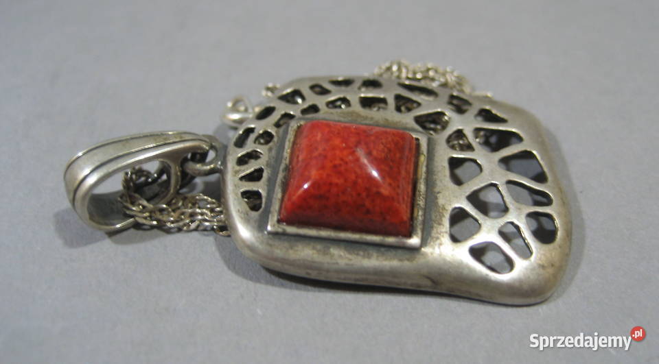 Stary Polski Wisior Srebrny mazowieckie Warszawa