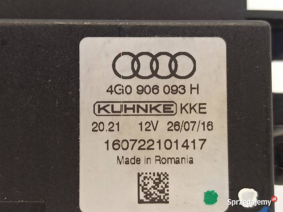 STEROWNIK MODUŁ POMPY PALIWA A6 C7 4G0906093H