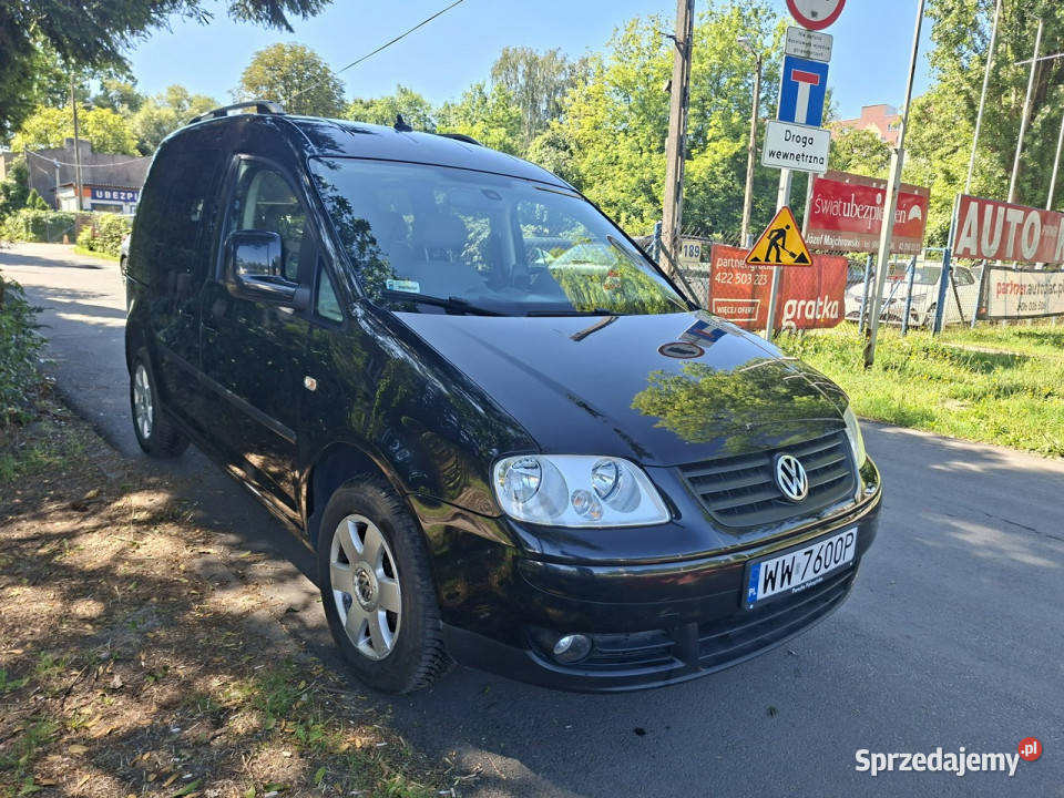 Volkswagen Caddy 19 navi automat III 2004 Zarejestrowany w Polsce Łódź