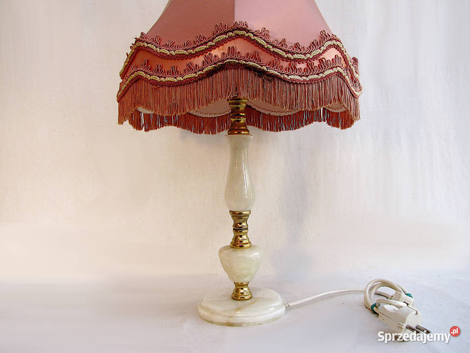 Lampka duża piękna lampa Onyks zachodniopomorskie Szczecinek