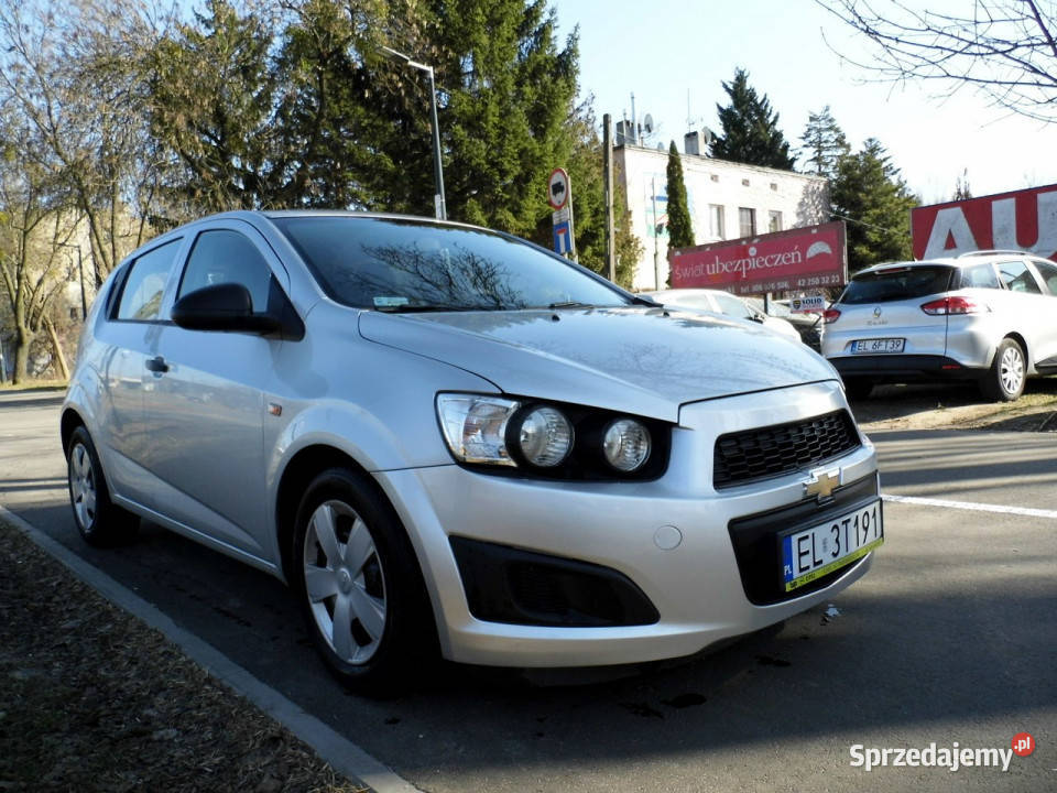 Chevrolet Aveo 12 klima T30 2011 Zarejestrowany w Polsce Łódź