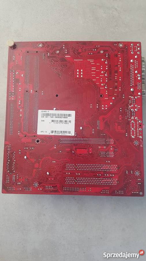 MSI MS7528 ver11 G31M3F i Intel Pentium D 34 GHz mazowieckie Warszawa