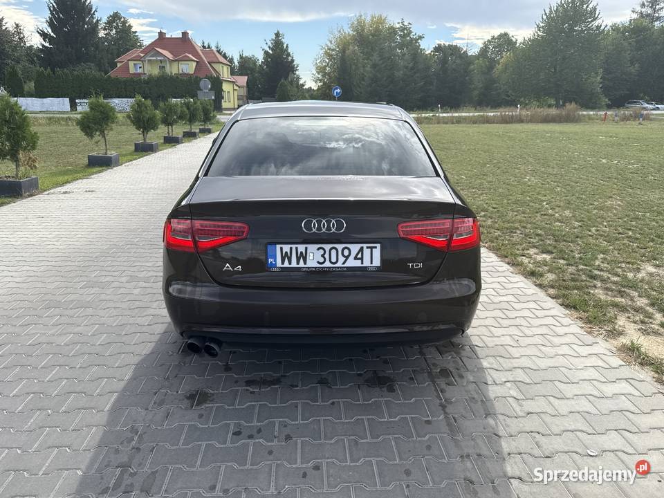 Audi A4 B8 2012 20 TDI 143 automat