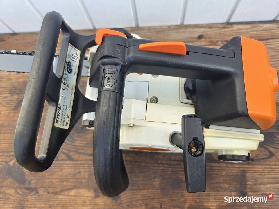 Pila spalinową STIHL MS200T 23 2008r piękna Łowicz
