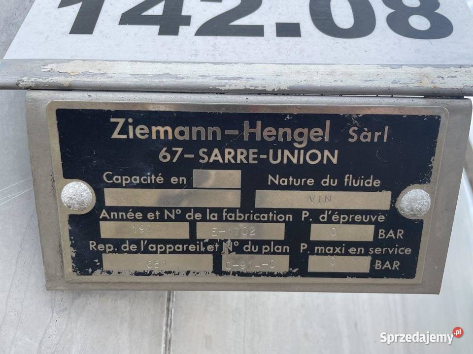 Zbiornik ze stali kwasoodpornej 13500l stal 316L