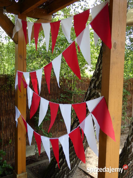 Proporczyki materiałowe flagi chorągiewki banery mazowieckie Piaseczno