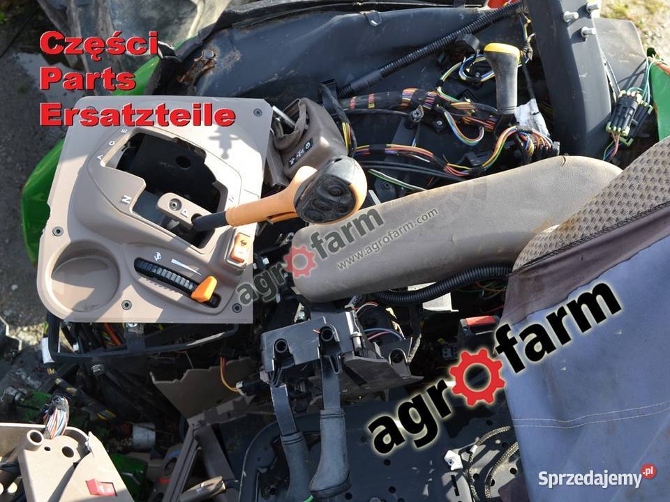 John Deere 6155M części silnik skrzynia biegów Byków sprzedam