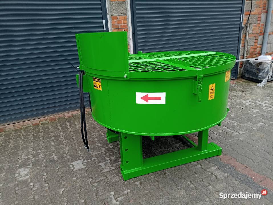 Mieszalnik betoniarka hydrauliczna 1000L lubuskie Wschowa