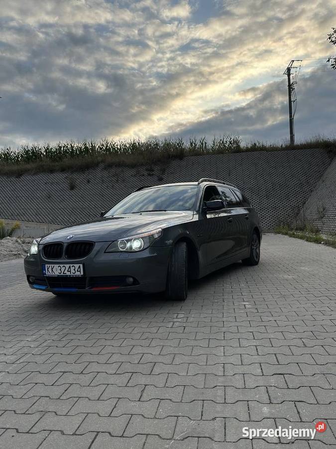 Sprzedam BMW e61 25 LPG 2007 Automatyczna nieuszkodzony Kraków sprzedam