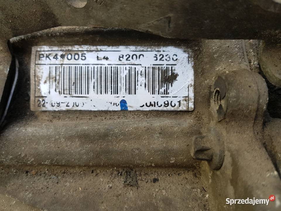 Skrzynia biegów 20 dci renault grand espace Rok produkcji 2007 Bełchatów sprzedam