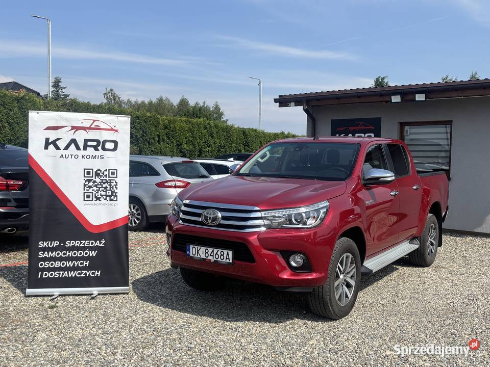Toyota Hilux 2016 Polski Salon Gwarancja 4x4 śląskie sprzedam