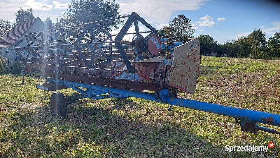 Heder Wózek Kombajn Zbożowy Fortschritt e512 Żarska Wieś