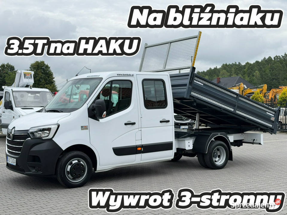 Renault Master 6 Os Brygadówka DOKA Zabudowa Widełki