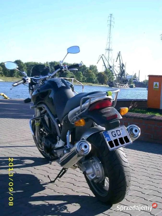 Yamaha BT 1100 Bulldog 5000 przebieg czarny Gdańsk