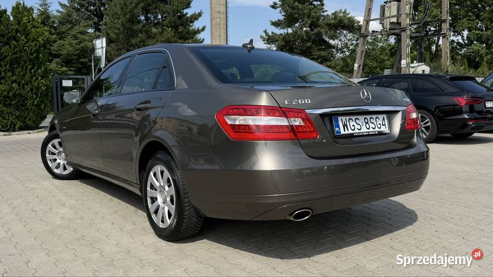 Mercedes E200 Niski Przebieg Super Stan 1 Klasa E łódzkie Krośniewice