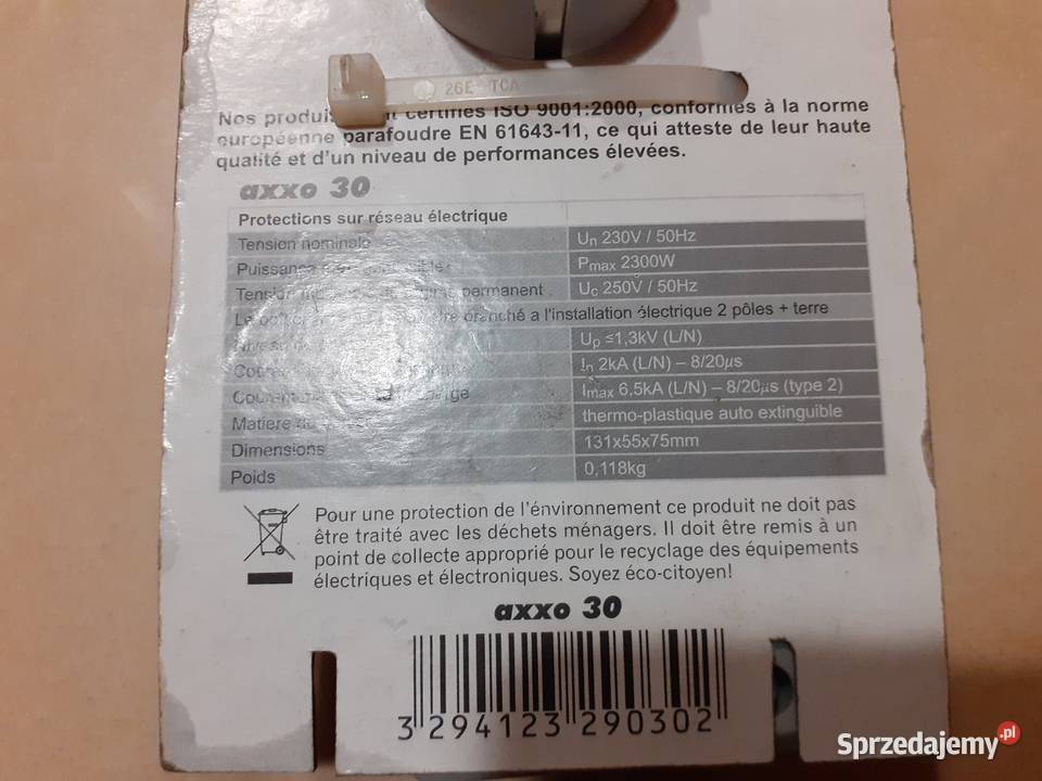 Listwa przepięciowa zabezpieczenie telewizora Dom i Ogród pomorskie Somonino