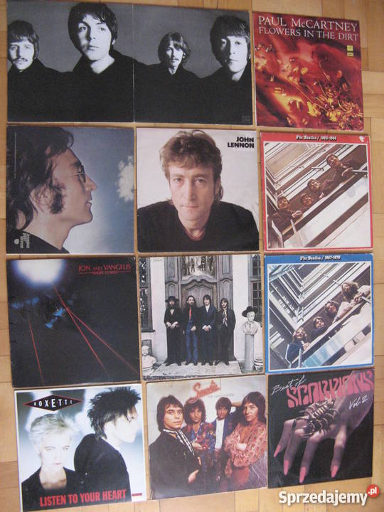 płyty winyl Vangelis John Lennon Depeche Mode zachodniopomorskie Szczecin