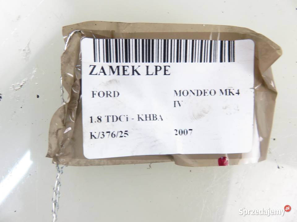 ZAMEK LEWY PRZEDNI FORD MONDEO MK4 6M2AR21813EB małopolskie