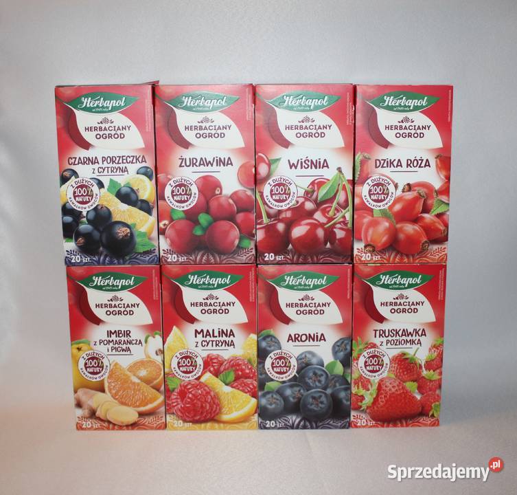 Herbata owocowa Herbapol malina cytryna dzika Delikatesy Stare Miasto sprzedam