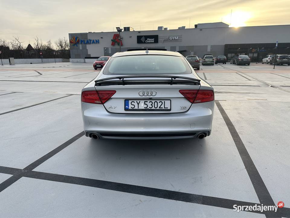 Audi A7 SPORTBACK SLine 30TDI 245 napęd 4x4 śląskie Zabrze