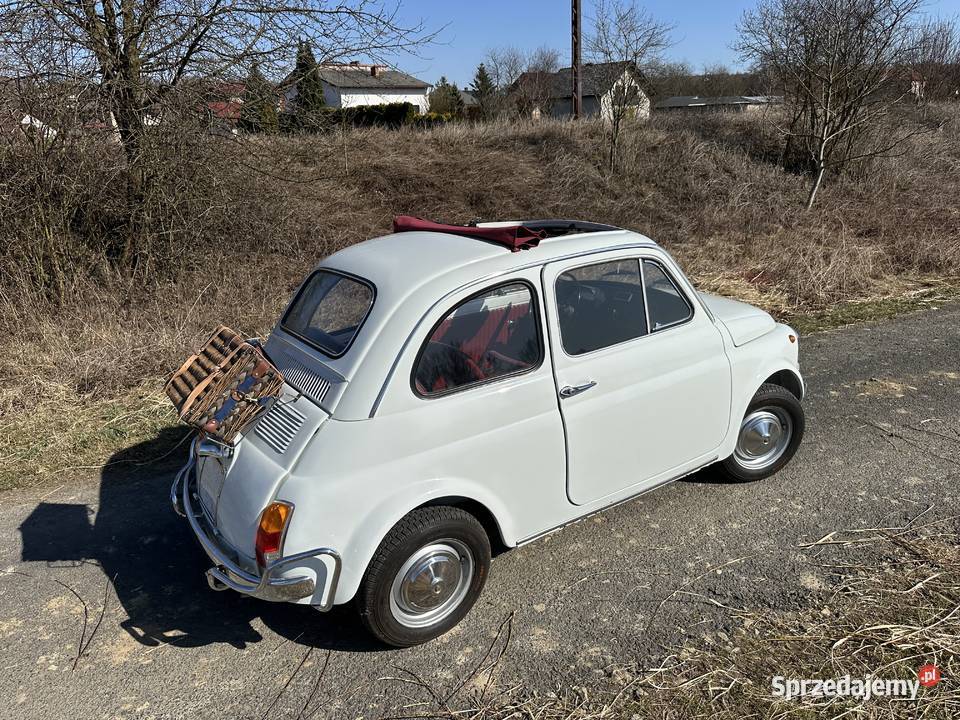 Klasyczny Fiat 500 1972r Świetny Stan Tomice