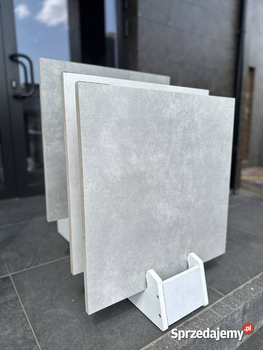 PŁYTA TARASOWA CEMENTO WHITE 60x60x2 GAT II Płytki podłogowe Opoczno