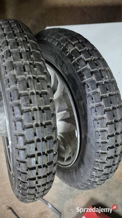 Motorynka nowe koła prl stomil Hryniewicze