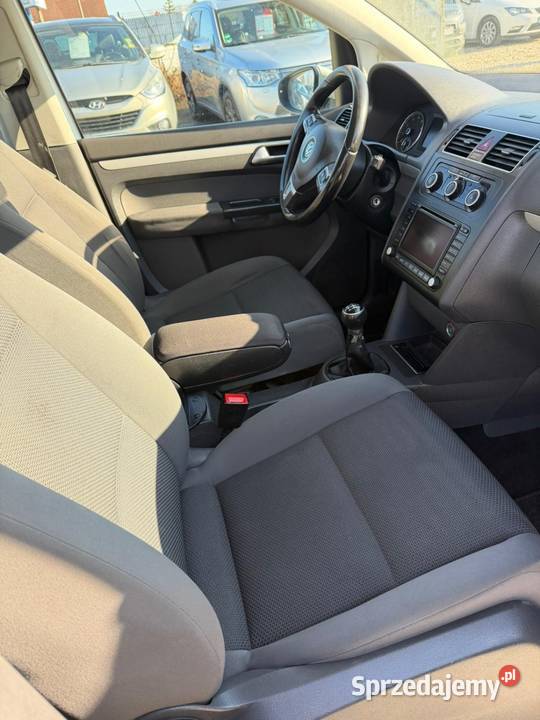 Volkswagen Touran 12 Benzyna2011 Klima Raty Navi Van / Minibus dolnośląskie Wrocław