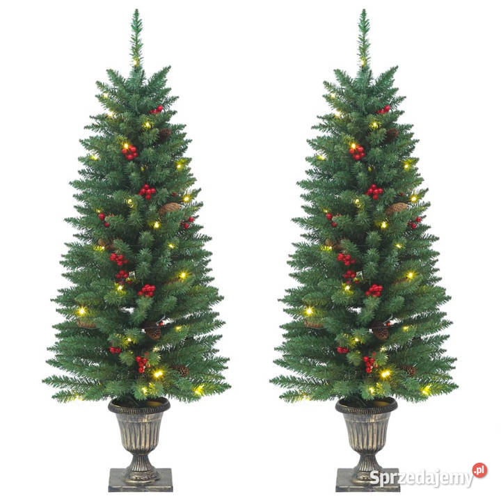 Sztuczne choinki 2 100 LED zielone 120 WM357770