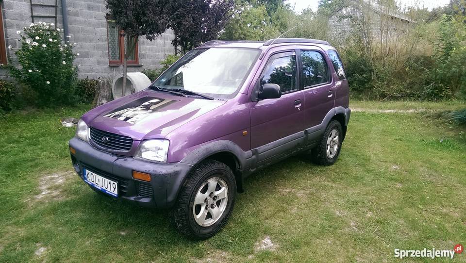 Daihatsu Terios 4x4 13 Benzyna LPG manualna Wolbrom