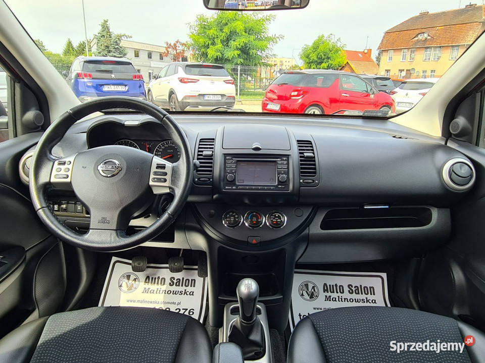 Nissan Note Salon Navi PDC Półskóry Klimatronik Wągrowiec sprzedam