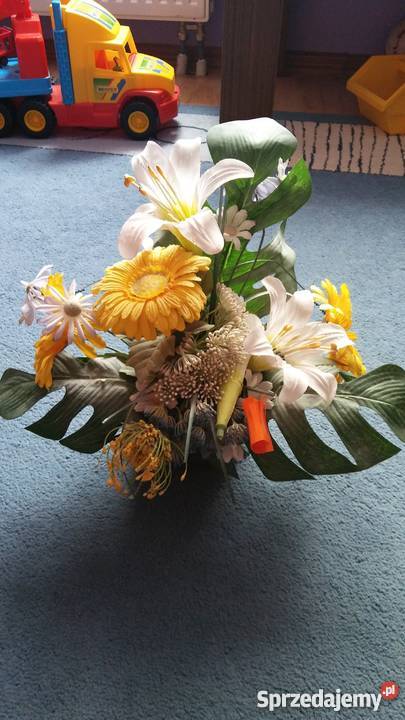 bukiety kwiatów sztucznych Poznań sprzedam