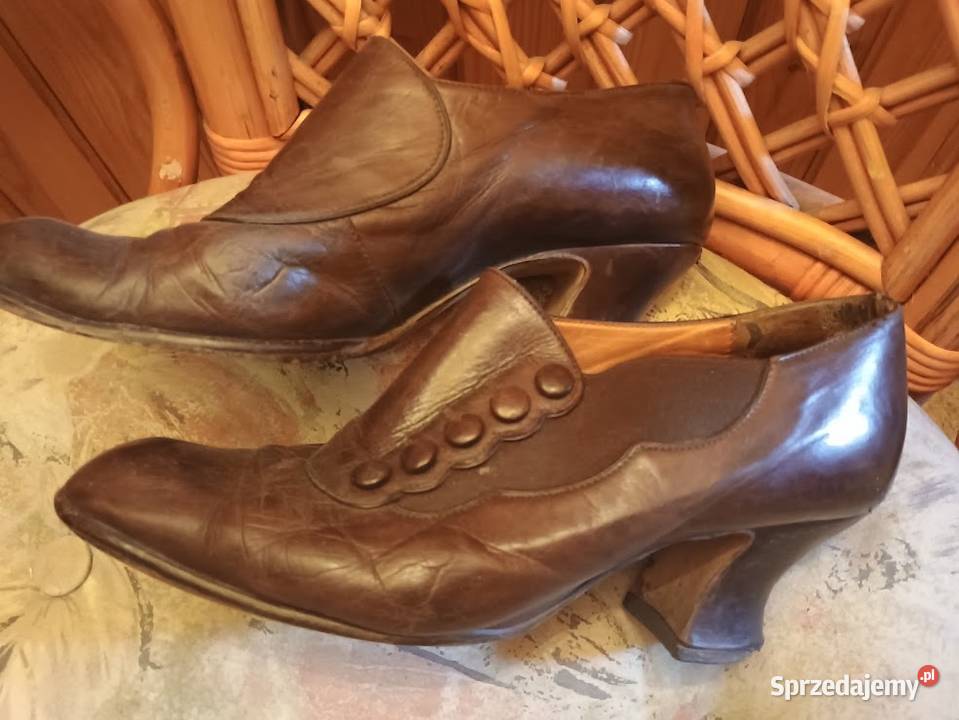 Damskie buty ze skóry rozmiar 385 sprzedam