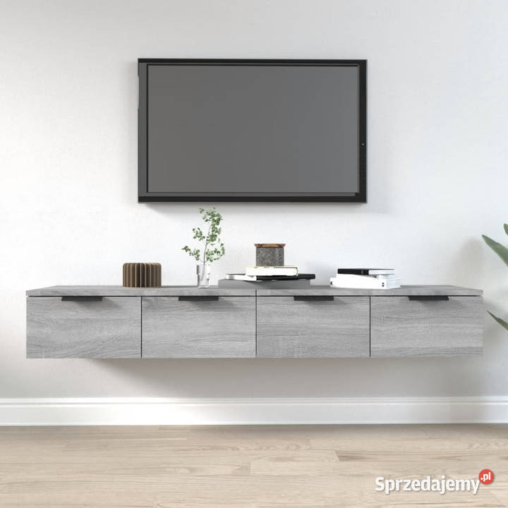 Szafki wiszące 2 szary dąb sonoma 68x30x20 Półki mazowieckie