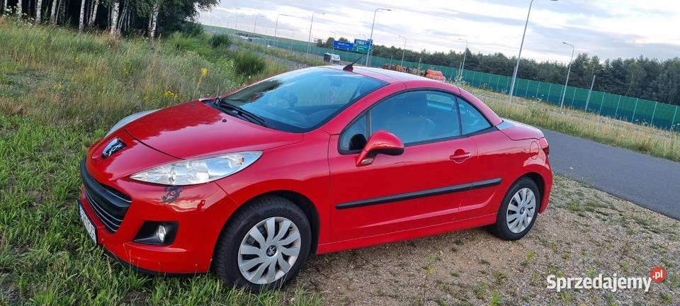 Peugeot 207cc Cabrio na każdą pogodę zadbany 207 CC Lubojna