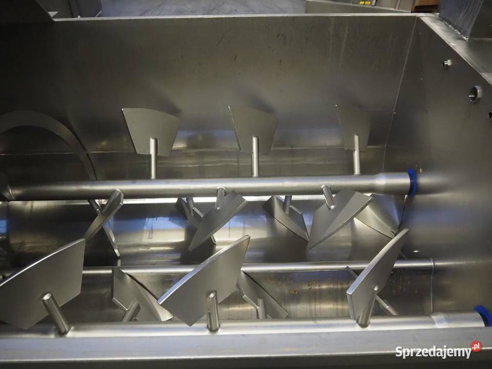 Mieszałka łopatkowa hłodzona próżniowo z