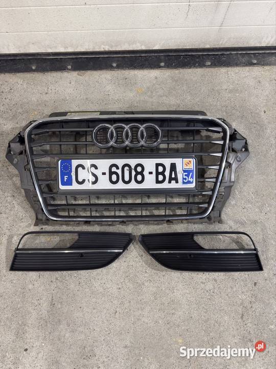 Grill Audi A3 8V z kartkami przeciwmgielnymi osobowe sprzedam