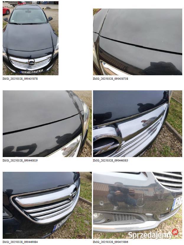 Zarządca sprzeda Opel Insignia 2015 konkurs Jasło