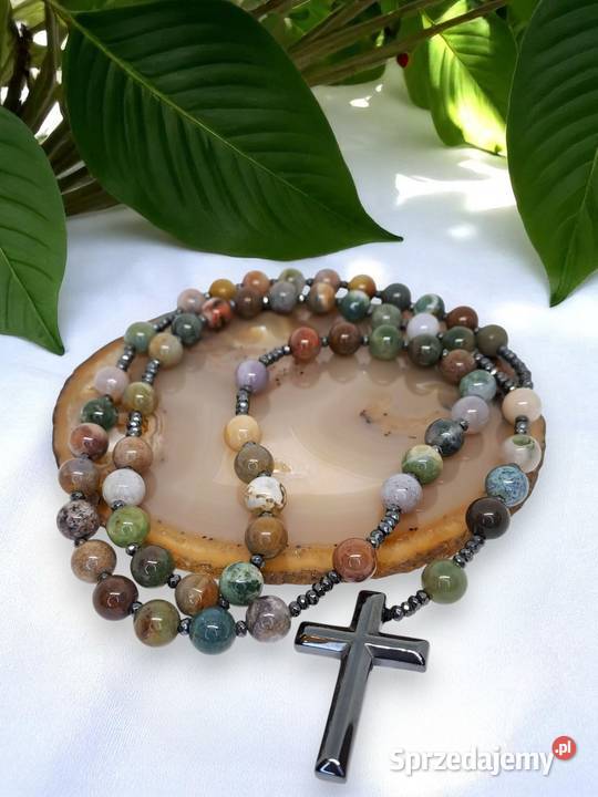 Różaniec z agatu AGAT INDYJSKI 1267 Warszawa