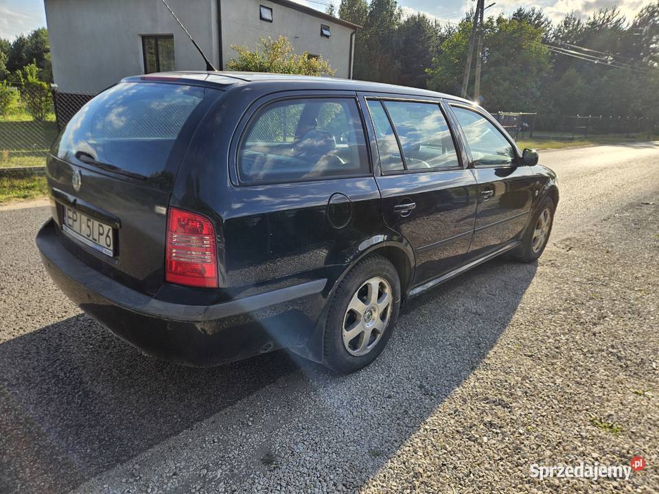 Skoda Octavia 1 20 115 plus LPG wazne oplaty benzyna+LPG łódzkie Gomunice