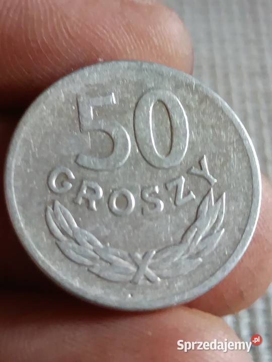 Sprzedam 50 groszy 1949 lekka skretaka bbb Numizmatyka sprzedam