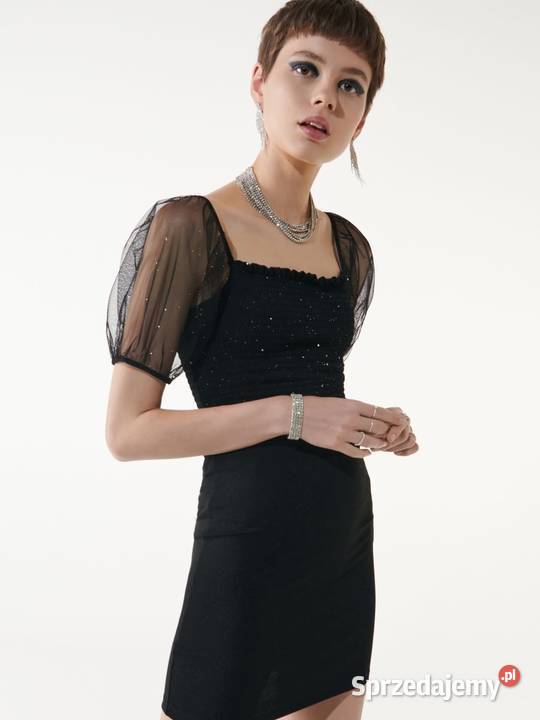 czarna spódnica Sinsay M małopolskie