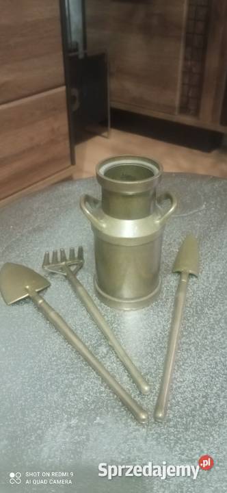 Zestaw miniaturowych narzędzi ogrodowych z Białystok sprzedam