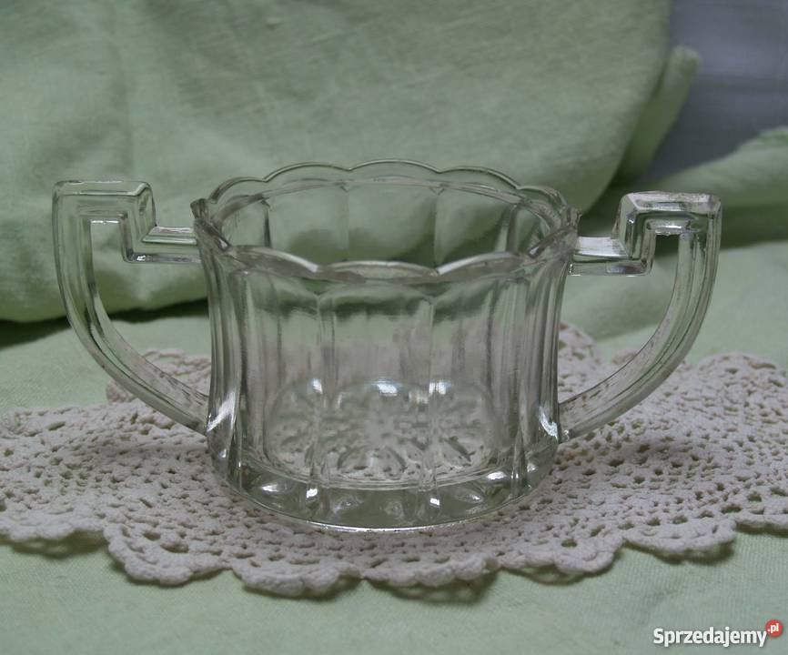 cukiernica secesja przezroczysty Ceramika i szkło Kraków sprzedam